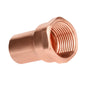 (Pack of 10) Foskan 3/4" C x 1/2" FNPT Copper Female Adapter, Copper Plumbing Fittings with Sweat Solder Connection