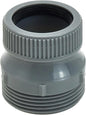 1 1/4 to 1 1/2 Sink Drain Adapter, Extension Coupling with Slip Joint Connection, PP Reducing Pipe Adapter Fitting for Bathroom and Kitchen P-Trap Repair